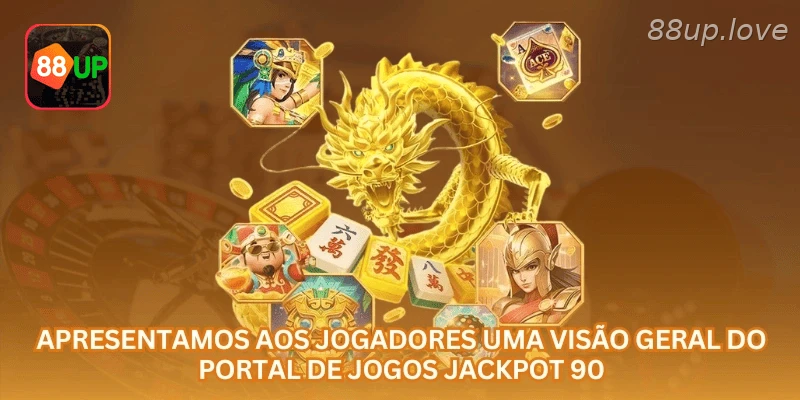 Jackpot 90 na 88UP com temas, rodadas e limite de sessão