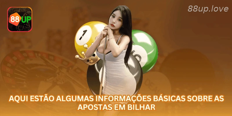 Apostas em bilhar na 88UP com leitura de partida e mercados disponíveis