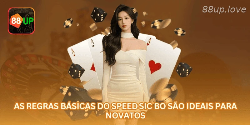 Regras básicas do Speed Sic Bo com soma dos dados e opções de aposta