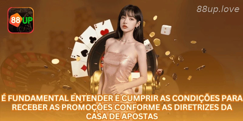 Regras de promoções 88UP com rollover, validade e condições de saque explicadas