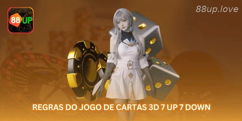 Regras de 7 Up 7 Down com opções abaixo de 7, acima de 7 e resultado igual a 7