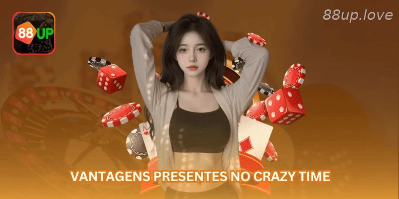 Crazy Time com multiplicadores, bônus e regras visíveis para usuários no Brasil
