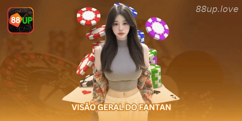 Fantan na 88UP com regras de mesa, apostas e saldo em R$